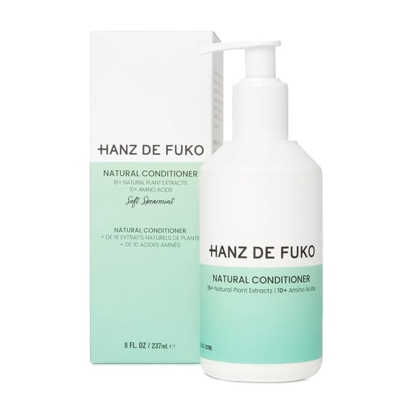 Hanz de Fuko Revitalisant Naturel Premium â?? Sans Sulfate Ni Parabène â?? Combat les Pellicules et l'Irritation du Cuir Chevelu â?? 16+ Extraits de Plantes Naturels, 8 oz.