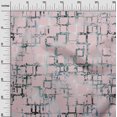 thumbnail image 3 of oneOone Rayon Light Pink Fabric Geometric Sewing Craft Projects Fabric Prints By Yard 56 Inch Wide-WT, 3 of 5