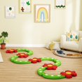 thumbnail image 2 of Qaba Kids Balance Beam Stepping Stones, 13 PCS Balance Bridge, Green, 2 of 10