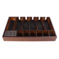 thumbnail image 1 of Barber Tray Organizer, Wooden Multifunctional Large Area Space Saving Barber Clipper Tray Soft  For Beauty Salon, 1 of 8