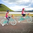 thumbnail image 4 of Prorider Vélo pour Enfant 16 Pouces avec Roues Stabilisatrices Guidon et Selle Ajustables Frein à Main Vert, 4 of 10