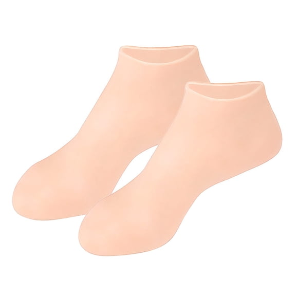 Silicone Gel Moisturizing Socks Aloe Socks Pedicure Socks for Repairing Dry Feet Cracked Heel and Softening Rough Skin