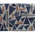 thumbnail image 4 of oneOone Georgette Viscose Fabric Triangle & Line Geometric Print Fabric By The Yard 42 Inch Wide, 4 of 4