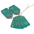 thumbnail image 3 of Inkdotpot Real Gold Foil Made With Love Text Tags Favor Hang Paper Tags 50 Pack, 3 of 6