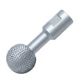 thumbnail image 3 of File, Excellent 1in Handle OD Carbon Steel Ball Grinding Head Versatile  For Wood Carving For Metalwork For Tool Making Silver,Black, 3 of 8