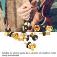 thumbnail image 3 of 10 Pcs Guitar Strap Button, Mushroom Style Guitar Strap Locks Quick Release Button For Electric Guitar Bass Ukulele, 3 of 8