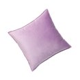 thumbnail image 3 of Seat Cushion Cover Solid Color Velvet Replacement Soft Decorative Reusable Zipper Sofa Pillow Case Accessories Light Purple 40x40cm, 3 of 9