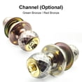 thumbnail image 3 of Door Knob, Ball Door Knob Door Knobs Interior Passage Door Knobs With an Impressive Aesthetic Appeal and Robust Functionality for Homeowners Seeking Effective Security Solutions, 3 of 7