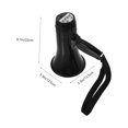 thumbnail image 2 of COOPHYA Mégaphone Léger Mégaphone Noir 1 Pcs Portatif pour Rassemblements, 2 of 8