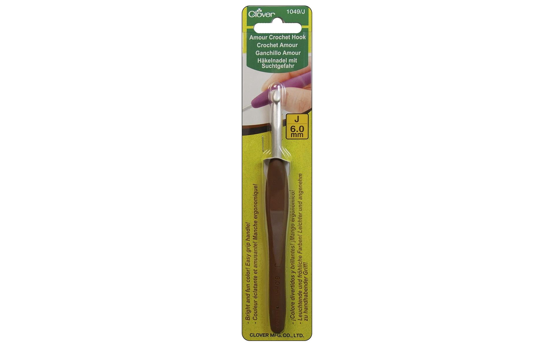 Clover Crochet Crochet Amour Taille J 6,00 mm