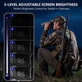 thumbnail image 3 of Lunettes de Vision Nocturne 4K, Jumelles de Vision Nocturne à Écran HD 4,0 Pouces avec Batterie Rechargeable 5000 mAh, Carte TF 64 Go pour Photo et Vidéo, Jumelles Infrarouges, 3 of 8