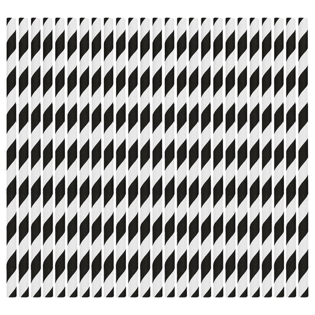 Meitianfacai 100PCS Paper Straws Assorted Colors Striped Drinking Straws For Shakes Cocktail Coffee