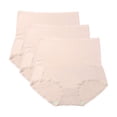 thumbnail image 1 of Plebaso Culottes Taille Haute pour Femmes, Lot de 3, Culottes Couvrantes, Culottes Confortables pour Tous les Jours, 1 of 2