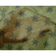 thumbnail image 4 of oneOone Silk Tabby Fabric Floral Block Print Fabric BTY 42 Inch Wide, 4 of 4