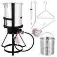 thumbnail image 1 of Ktaxon Friteuse d'Extérieur au Propane en Aluminium pour Frire/faire Bouillir la Dinde, Casserole 30 Qt, 1 of 8