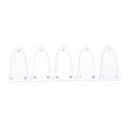 thumbnail image 2 of Couvercle de Tige de Réglage, Plastique 3 Trous 5Pcs Conception Standard Truss Tige Couvercle Blanc pour Guitare, 2 of 8