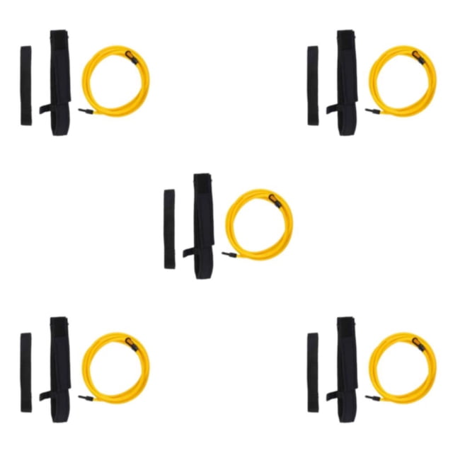 Baohd Swim Training Belt Adjustable And Comfortable Train Not Harder yellow-3meters 5Set