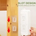 thumbnail image 4 of EGNMCR Double-sided Adhesive Wall Hooks Storage Tools Wall Mounted Hooks for Kitchen Hooks Hooks, 4 of 8