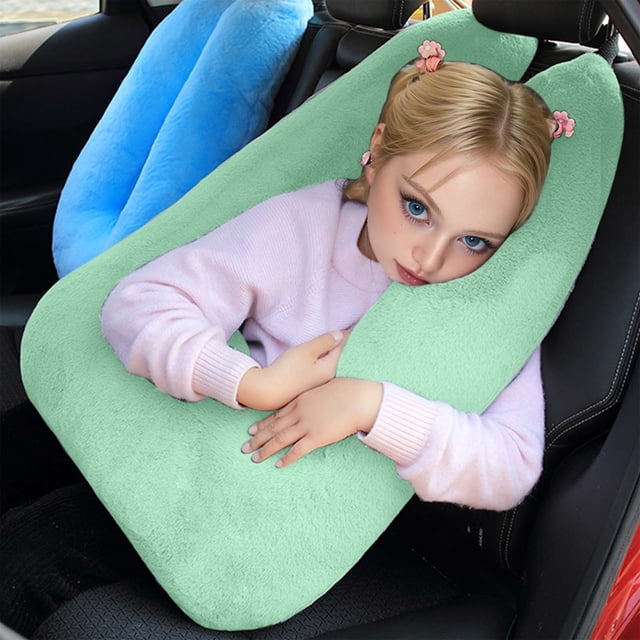 Yhmxh Pillow Covers Throw Pillow Covers Pillow Protector U-shaped Multi-functional Car Plush Pillow Cushion Neck Seat Waist Pillow Pillow Pillow Sleeping Duales Use Back Pillows