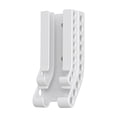 thumbnail image 2 of Battery Storage Organizer Wall Mounted Plastic Bracket for AA AAA Batteries Double Layer Storage Holder White 14x6cm Space Saving Battery Rack with Installation Holes for Home Office, 2 of 6