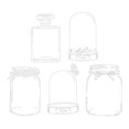 thumbnail image 3 of 20PC Large Size Bookmark Flower Page Clips Bookmarks Children Handmade DIY Transparent Flower Page Glass Bottle Wishing Bottle Sticker, 3 of 9