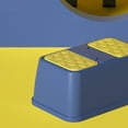 thumbnail image 2 of Toilet Stool Toilet Step Stool Plastic Non Slip Heavy Duty Rollover Prevention Tool For Baby Children Blue 1 Layer, 2 of 5