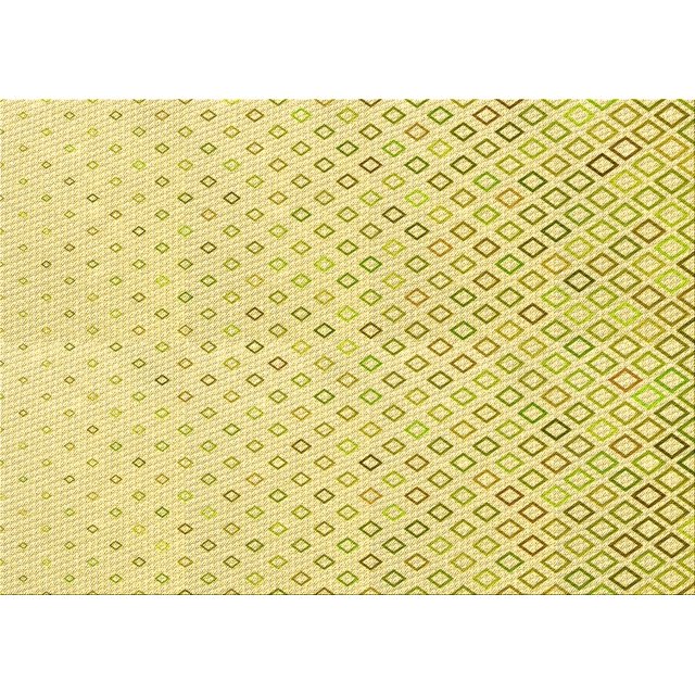 Ahgly Company Tapis d'Intérieur Lavables à la Machine, Rectangle Transitionnel, Jaune Soleil, 7' x 10'
