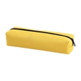 thumbnail image 2 of Yellow Students Simple Oxford Cloth Pencil Bag Large Capacity Stationery Organizer Compact Opening Design Yellow School Supply, 2 of 6