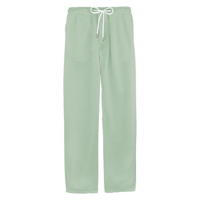 Mens Linen Pants Mens Summer New Style And Fashionable Pure Cotton And Linen Trousers