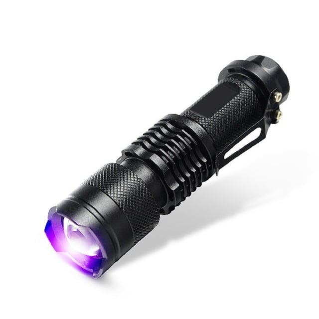 Daisyyozoid Wholesale UV Ultra Violet LED Flashlight Blacklight Inspection Lamp Torch 395 nM