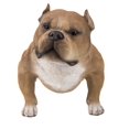 thumbnail image 1 of WALKING BROWN BULLY DOG STATUE, 1 of 1