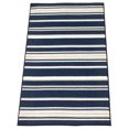 thumbnail image 4 of ECARPET Indoor/Outdoor for Balcony, Patio and Garden Arthur Navy Rug, 4 of 9