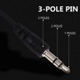 thumbnail image 3 of 5Pcs PVC Phone Microphones Portable Phone Clip-on Mics Wired Microphones, 3 of 9