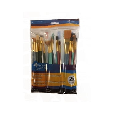 25 PC PAINT BRUSH ASSORTMENT
