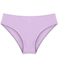 thumbnail image 3 of Kids Girls' Slim Swimming Bottom with Lining UPF50+ Sun Protection Rash Guard Swim Brief Lavender 4, 3 of 6