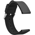 thumbnail image 2 of Silicone Rubber Watch Strap, 22mm, Black, 2 of 7