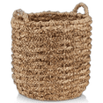 thumbnail image 1 of Bouclair Natural Water Hyacinth Basket Small, 1 of 4