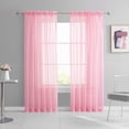thumbnail image 1 of Sun Textile Voile Rod Pocket Curtain, 1 of 1