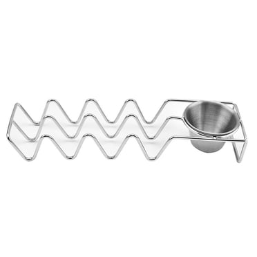 Bgsha Supports à Tacos en Acier Inoxydable avec Ensemble de 4 Supports pour Outils de Cuisine