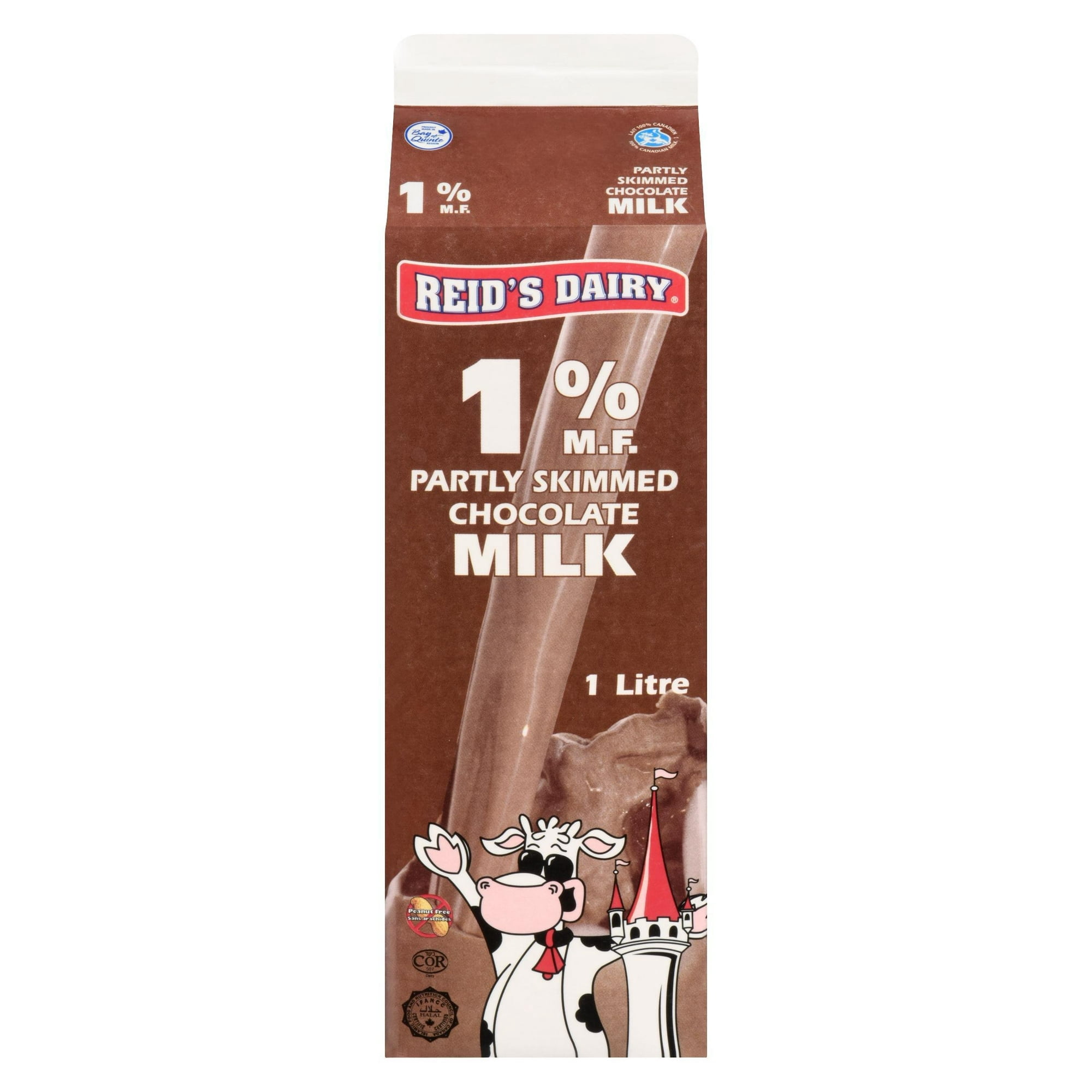 Reid's Dairy Partly Skimmed Chocolate Milk 1% M.F