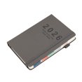 thumbnail image 1 of 2026 Daily Planner Notebook, Vertical Patterned , Strap Closure Security, Annual Calendar Pages, A5 Portable Size Schedule Management Tool, 1 of 6