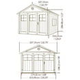 thumbnail image 3 of LIFETIME 11 Ft. X 11 Ft. Outdoor Storage Shed, 3 of 6