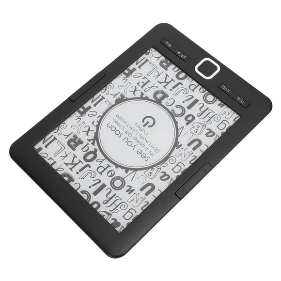 Ink Screen Electric Reader, 6 Inch Portable Text Annotation Eye Digital Electric Book Reader Clear Display for Travel for Home