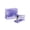 Pourpre_nouveau949, variante sur Mini Agrafeuse Transparente Portable, Ensemble d'Agrafeuses Portatives Transparentes à Main - Utilisation Sans Effort à un Seul Doigt - Comprend 1000 Agrafes - Petite Agrafeuse de Bureau pour Bureau et Maison