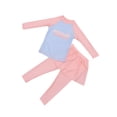 thumbnail image 1 of Zwiiyzr 2025 Filles Enfants Maillot de Bain 2 Pcs Imprimé Floral Haut anti-UV à Manches Longues et Pantalon Long avec Jupe Combinaison anti-UV Protection Uv Tenue de Plage Maillot de Bain 3-11 Ans Rose, 1 of 8