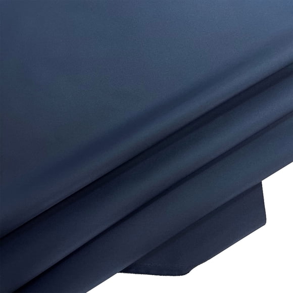 Mybecca Canvas Oxford Fabric Marine Waterproof Outdoor Awning 600 Denier by The Yard (Cut Separate by Yard for Prime Orders-1 Yard) (60"x36") Navy Blue
