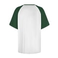 thumbnail image 5 of AherBiu T Shirts for Women Crew Neck Short Sleeve Comfy Tshirts Summer Casual Basic Tees Color Block, 5 of 5