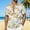#711-Beige, variant on Ceisia Men's Tropical Floral Print Short Sleeve Button Down Hawaiian Shirt for Beach Vacation Red S Gifts