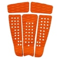 thumbnail image 2 of 5x Strong Adheive Surf Surfboard Traction Pad table grip Tail Pad Accessories - Orange, 2 of 8