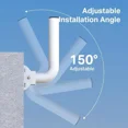 thumbnail image 3 of TP-LINK POLE/WALL MOUNT KIT FOR OUTDOOR ACCESS POINT DIMENSIONS: 330.5 172.5 49., 3 of 4